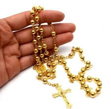 18k Gold Plated Rosary