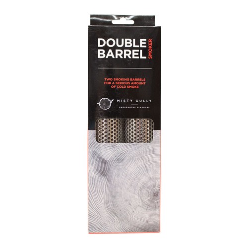 Double barrel cold smoker - double,
