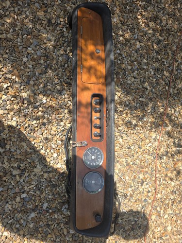Classic car triumph dashboard - car,