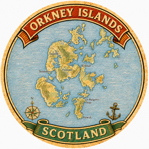 2pcs orkney islands scotland - orkney,