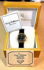 KING BAUMEN PRINCIPLE DIAMOND MODEL No.150573DL NEW