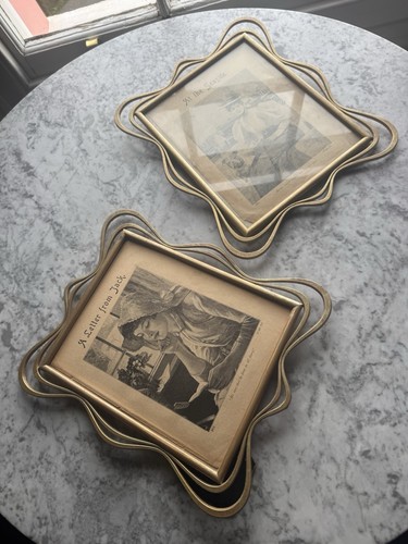 Pair large vintage - pair,
