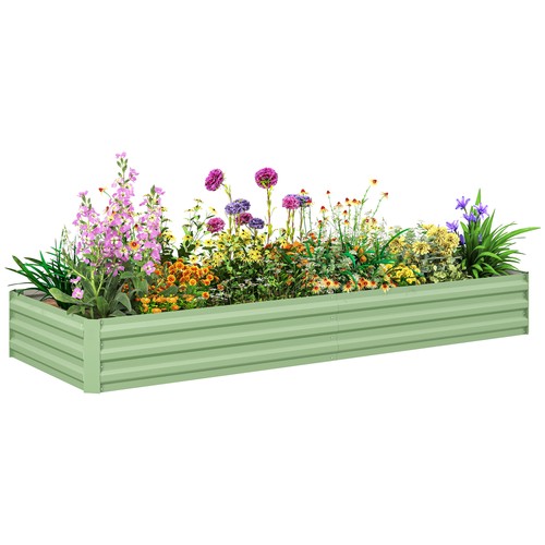 Outsunny galvanised raised - outsunny,