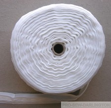 25mm ( 1 inch ) Flange Lining Curtain Heading Tape ( Choice Of Lengths )