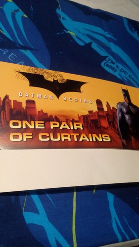 Batman motif curtains - , tracks