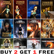 Tomb Raider Video Game Poster