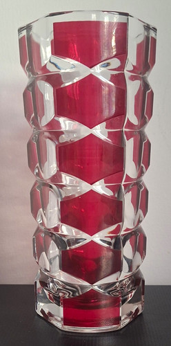 Cristal arques france vase - cristal, d'arques