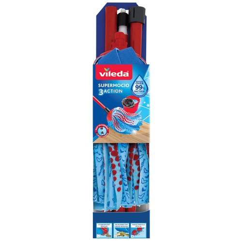 Vileda mop supermocio 3action - supermocio,