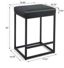 Pu Leather Bar Stool