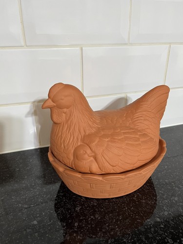 Terracotta chicken egg - egg, storage