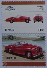 1950 JOWETT JUPITER Car Stamps