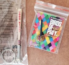 DC Harley Quinn Birds Prey Mallet Pin & Baseball Bat Keychain Suicide Squad 