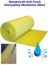 Decoupling Membrane Matting 5m to 30m2 Anti Crack, Waterproof Roll, Plastic Ply