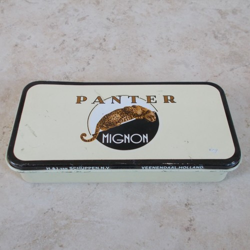 Vintage tobacco tin box cigars - tobacco,
