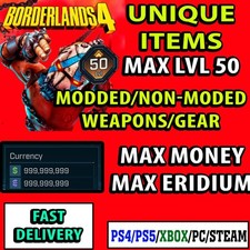 BORDERLANDS 4 MODDED ITEMS, GEAR WEAPS ✴️ GODMODE ✅PC-PS-XBOX✨