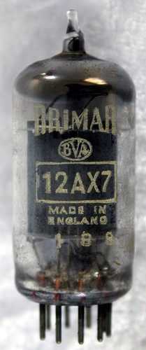 Brimar valve tube 12ax7 cv4004 - brimar, valve/tube