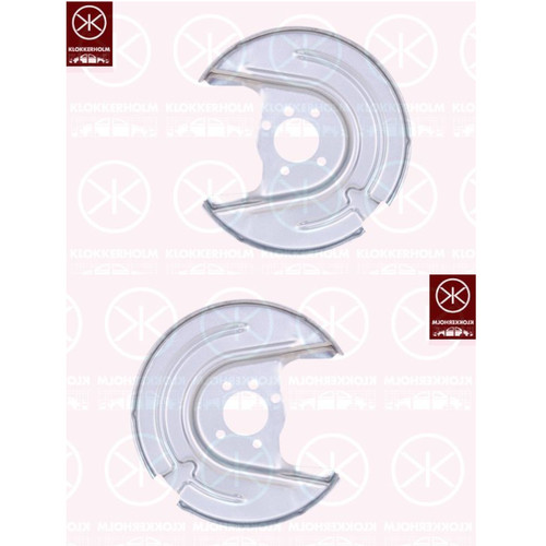 Brake backing plate dust - brake,