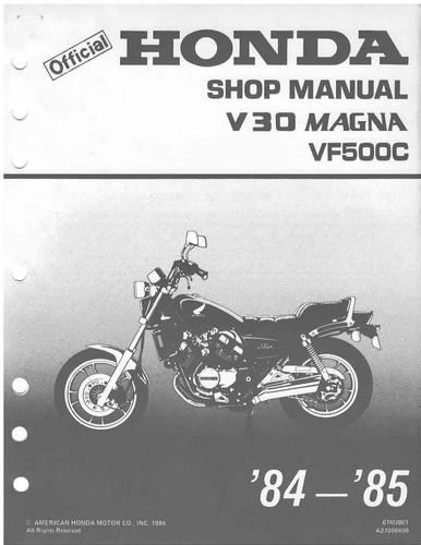 1984 1985 honda v30 magna - 1984,