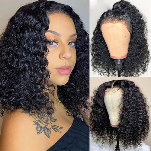 13x4 curly bob lace front - curly,