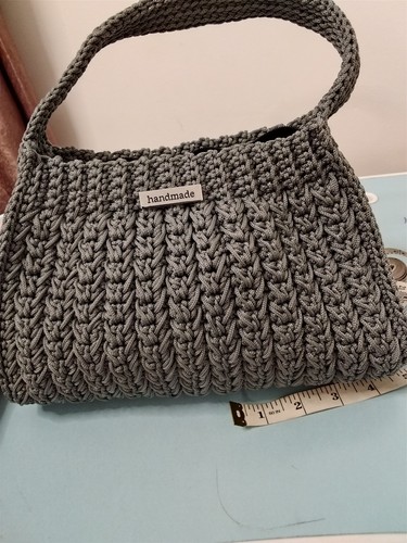Handmade crochet shoulder hobo - crochet,
