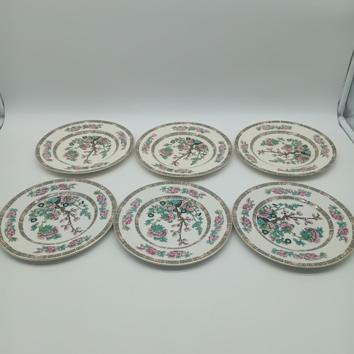 Indian tree side plates 3 - (3, x