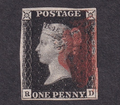 Intense penny black plate 5 - penny,