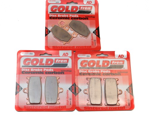 Brake pads front - &, for