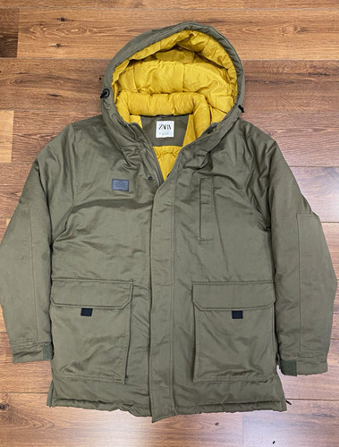 Zara man hooded - zara, parka