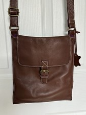 Boden Brown Leather Crossbody Bag Excellent Condition