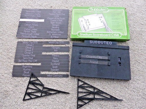 Vintage subbuteo 158 stadium - c.158,