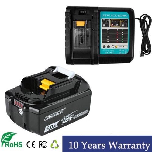Battery for makita 18v - 2x,