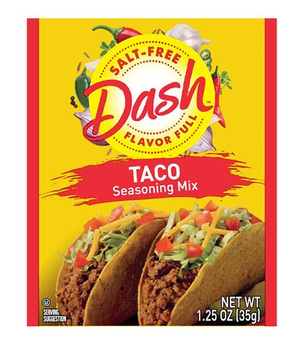 Mrs dash seasoning mix taco - dash,