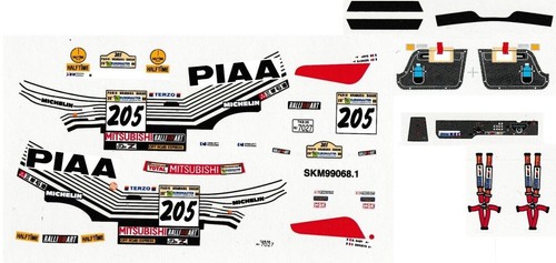 Decals paris dakar 43 - decals,