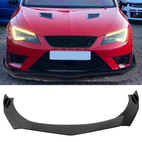 Carbon fiber front bumper - carbon,