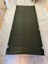 British Army folding Camp Bed NEW - Olive Green Canvass