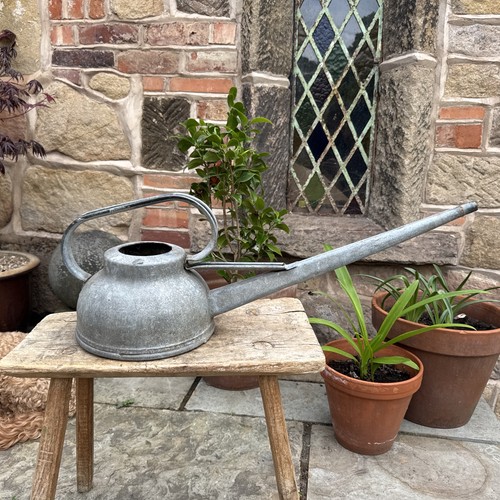 Vintage galvanized watering - vintage,