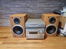 Sony DHC-MD373 + TC-TX373 Mini HiFi Component System With Original Sony Speakers
