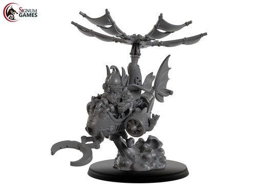 Dwarf gyrocopter steampunk - dwarf,