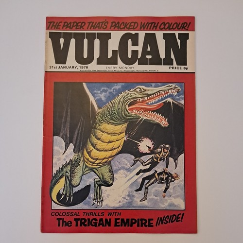 Vulcan comic 31st january - 31st,