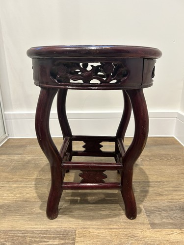 Rosewood table with - rosewood,