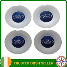 4 x Original Ford Fusion Fiesta Alloy Wheel Centre Caps 6N11-1000-AA