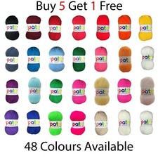 Cygnet PATO DK Knitting Yarn / Wool - 100g Double Knit Ball - 48 Shades