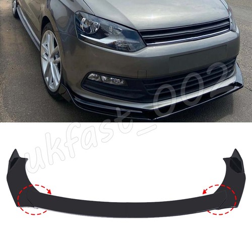 Front bumper lip spoiler - front,