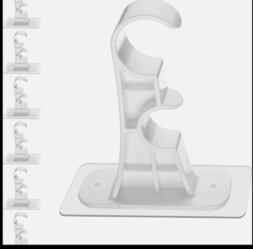 6double curtain rod bracket - curtain,