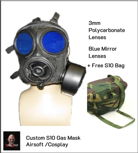 S10 gas mask single - s10,