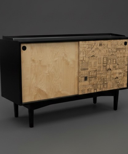 Vintage heals sideboard 1950s - vintage,