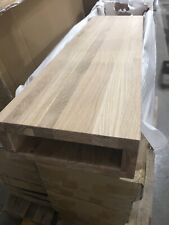 oak floating stair treads X 12 including steelwork £3650 +vat solid European oak