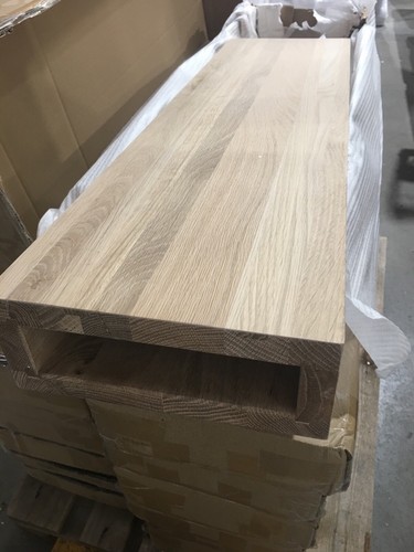 Oak floating stair - stair, 12