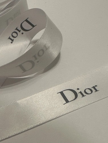 Dior white ribbon - ribbon,