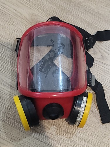 Vintage full face - full-face, rubber